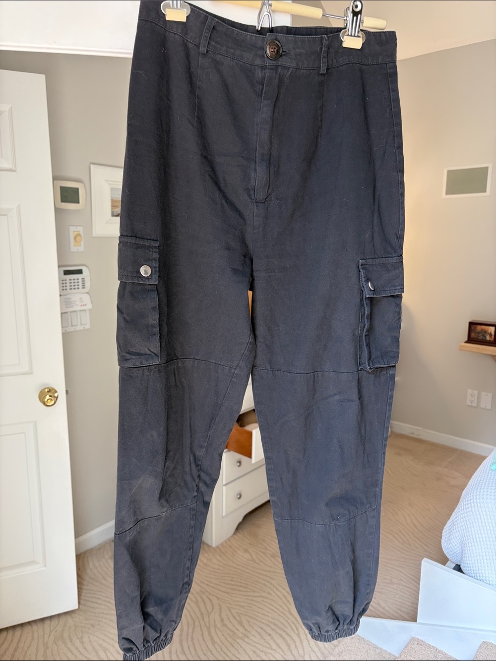 High waisted Cargo Jogger Pants